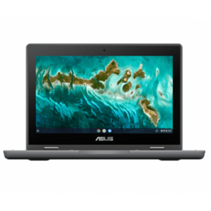 Laptop Asus ChromeBook Flip CR1100FKA (Procesor Intel® Celeron® N4500 (4M Cache, up to 2.80 GHz) 11.6inch HD Touch, 8GB, eMMC 64GB, Intel HD Graphics, Chrome OS, Gri) imagine