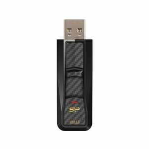 Memorie USB, Silicon Power, 64 GB, Blaze B50, USB 3.0, Negru imagine