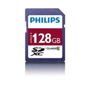 Card de memorie Micro SDXC Philips FM12MP45B/00, 128GB, cu adaptor SD, Clasa 10 imagine