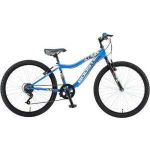Bicicleta Copii Booster 2023 Plasma, roti 24 Inch, 6 viteze, Albastru imagine