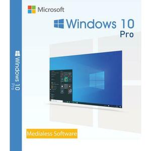 Microsoft Windows 10 Pro, 32/64 bit, Multilanguage, Retail, Medialess imagine