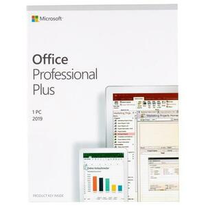 Microsoft Office 2019 Professional Plus, Retail FPP, Windows 32/64 bit, Multilanguage, USB 3.0, CoA imagine