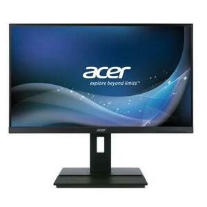 Monitor IPS LED Acer 27inch B276HULCymiidprx, WQHD (2560 x 1440), DVI, HDMI, DisplayPort, Boxe, Pivot (Negru) imagine