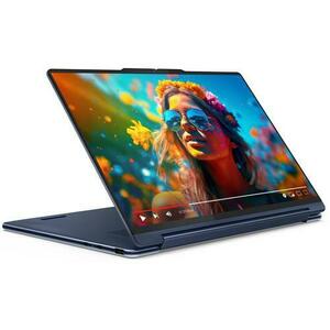 Laptop 2in1 Lenovo Yoga 9 14IMH9 (Procesor Intel® Core™ Ultra 7 155H (24M Cache, up to 4.80 GHz) 14inch 2.8K OLED 120Hz Touch, 32GB, 1TB SSD, Intel Arc, Win 11 Home, Albastru) imagine