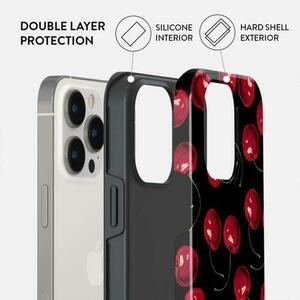 Husa Burga Dual Layer Cherrybomb iPhone 14 Pro Max (Multicolor) imagine