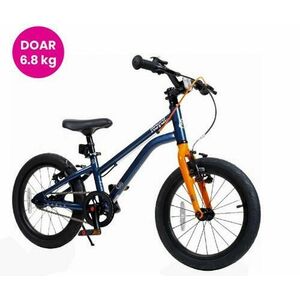 Bicicleta copii Royal Baby Kable-EZ, roti 16inch, cadru aluminiu, Frane V-brake (Albastru) imagine