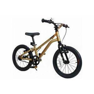 Bicicleta copii Royal Baby Kable-EZ roti 14inch, Cadru Aluminiu 6061, frane V-brake (Auriu) imagine
