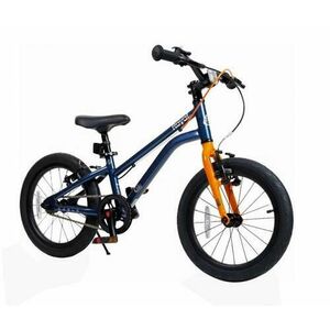 Bicicleta Royal Baby Kable-Belt, roti 16inch cadru aluminiu, Frane V-brake (Albastru) imagine