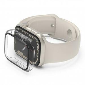 Folie protectie Belkin SCREENFORCE TemperedCurve 2-in-1 pentru Apple Watch Series 7 (Transparent) imagine
