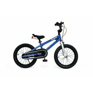 Bicicleta copii Royal Baby Freestyle 7.0 NF, roti 12inch, cadru otel (Albastru) imagine