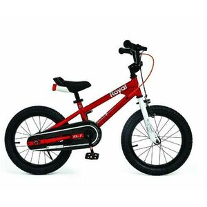 Bicicleta copii Royal Baby Freestyle 7.0 NF, roti 12inch, cadru otel (Rosu) imagine