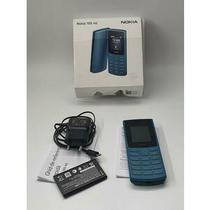 Telefon mobil Nokia 105 4G (2023), Dual Sim, 4G (Albastru) imagine