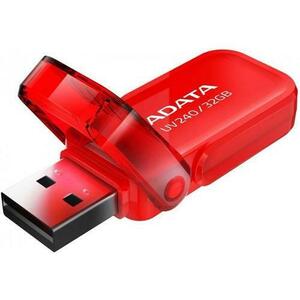 Stick USB ADATA UV240, 64GB, USB 2.0 (Rosu) imagine