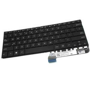 Tastatura Asus 1643D500611BL iluminata layout US fara rama enter mic imagine