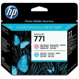 HP CE019A Ink 771 Printhead Light Magenta and Light Cyan, Works with: HP DesignJet Z6200 CE019A imagine
