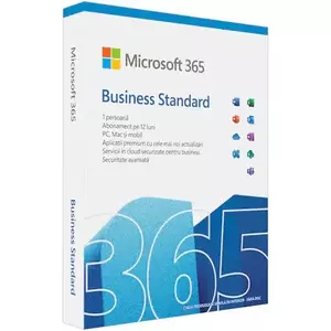 M365 Business Standard, Romana, subscriptie 1 an, 1 utilizator, retail imagine