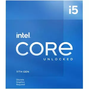 Procesor Core i5-11600KF 3.9GHz Rocket Lake Socket 1200 Box, fara grafica integrata imagine
