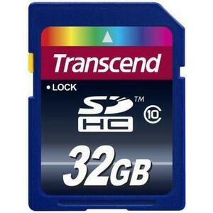 Card de memorie Transcend TS32GSDHC10, SDHC, 32GB, Clasa 10 imagine