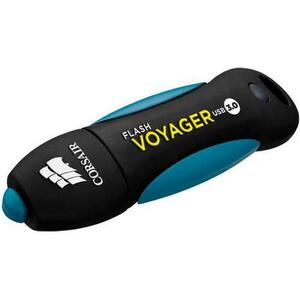 Stick USB Corsair Voyager V2, 32GB, USB 3.0 (Negru/Albastru) imagine