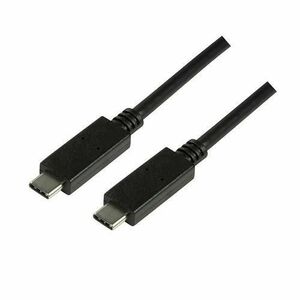 Cablu de date LOGILINK CU0129, USB Type-C - USB Type-C, 1m (Negru) imagine