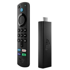 Streaming Media Player Fire TV Stick 4K 2021, Telecomanda Cu Control Voce Alexa (Negru) imagine