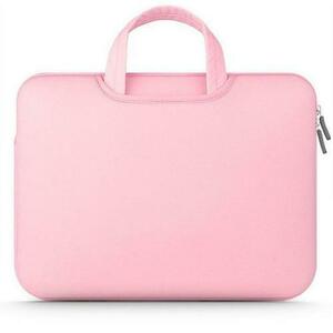 Geanta universala laptop 14 inch Tech-Protect Airbag Pink imagine