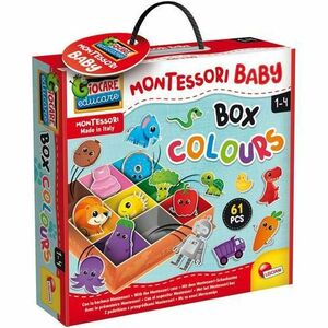 Joc educativ Cutiuta Montessori Culori Lisciani imagine