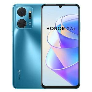 Telefon Mobil Honor X7a, Procesor Mediatek MT6765H Helio G37, IPS LCD Capacitive touchscreen 6.74inch, 4GB RAM, 128GB Flash, Camera Quad 50 + 5 + 2 + 2 MP, 4G, Wi-Fi, Dual SIM, Android (Albastru) imagine
