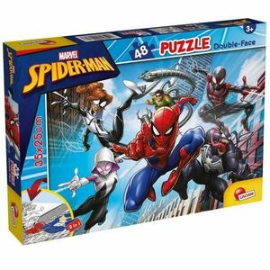 Puzzle de colorat - Spiderman (48 de piese) imagine