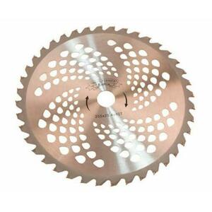 Disc circular vidia pentru motocoasa/trimmer, Micul Fermier, 255x25.4 mm, 40 dinti imagine