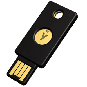 Dispozitiv criptografic securizat tip token Yubico Security Key NFC imagine