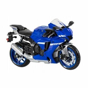 Motocicleta Yamaha de jucarie, Maisto, 1: 12, Metal/Plastic/Cauciuc, 21x12x7 cm (Multicolor) imagine