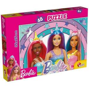 Puzzle - Barbie si magia unicornului (48 piese) imagine