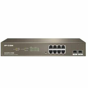 Switch IP-COM G3310P-8-150W, 8 Porturi imagine