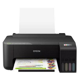 Imprimanta Inkjet Epson EcoTank L1270, A4, Color, 10 ppm, USB, Wireless (Negru) imagine
