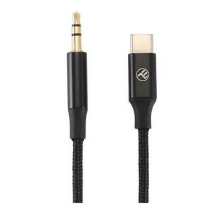 Cablu audio Tellur USB-C to jack 3.5mm, DAC, 1m, Negru imagine