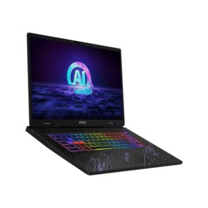 Laptop Gaming MSI Pulse 17 AI C1VGKG (Procesor Intel® Core™ Ultra 7 155H (24M Cache, up to 4.80 GHz), 17inch QHD+ 240Hz, 16GB DDR5, 1TB SSD, NVIDIA GeForce RTX 4070 @8GB, DLSS 3.0, Negru) imagine