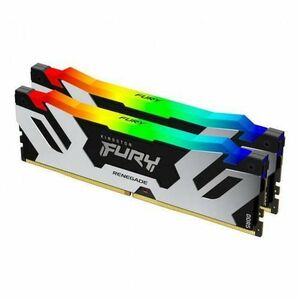 Kit Memorie Kingston FURY Renegade RGB Black Intel XMP 3.0, 32GB, DDR5-8000MHz, CL38, Dual Channel imagine