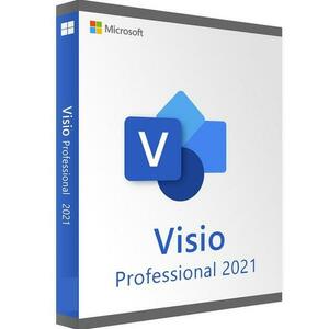 Microsoft Visio Professional 2021, Multilanguage, Windows, kit ISO, licenta digitala imagine