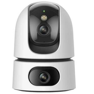 Camera supraveghere video interior IP IMOU IPC-S2XP-8M0WED Ranger Dual 4K 8MP, Wi-Fi 6, 2 senzori de 3 si 5 MP, 2x 3.6mm, IR+LED 15m, Microfon, Difuzor, Alarma, Detectie AI (Alb) imagine