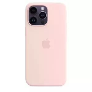 Husa de protectie Apple cu MagSafe pentru iPhone 14 Pro Max Silicon Chalk Pink imagine