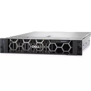 Server Dell PowerEdge R550 Intel Xeon Silver 4314 64GB RAM 2.4TB SAS PERC H755 8xLFF 700W Dual HotPlug imagine