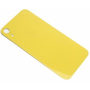 Capac Baterie iPhone XR Galben Yellow Capac Spate imagine