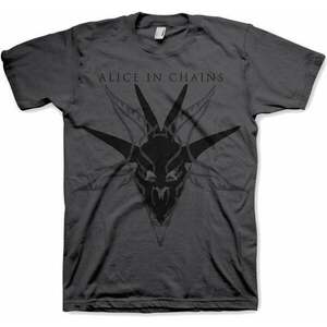 Alice in Chains Tricou Black Skull Charcoal Mens Bărbaţi Charcoal M imagine