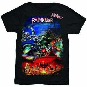 Judas Priest Tricou Unisex Painkiller Black XL imagine