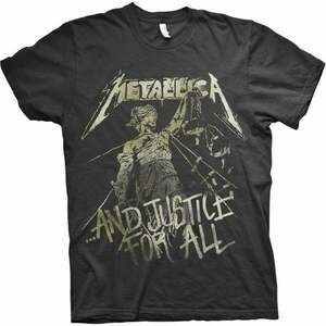 Metallica Tricou Justice Vintage Unisex Black M imagine