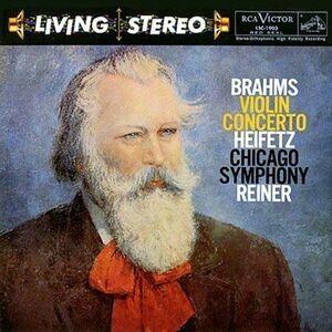 Fritz Reiner - Brahms: Violin Concerto/ Jascha Heifetz (LP) imagine