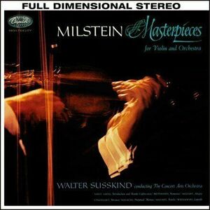 Nathan Milstein - Masterpieces For Violin And Orchestra/ Susskind (LP) (200g) imagine