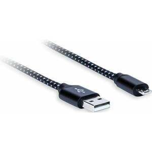 AQ Premium PC64010 1 m Alb-Negru Cablu USB Hi-Fi imagine
