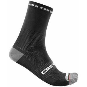 Castelli Rosso Corsa Pro 15 Sock Black 2XL Șosete ciclism imagine